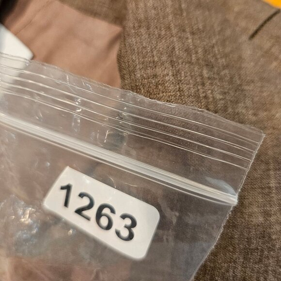 Clifford & Wills Pant Suit Set Womens 12 brown wool zip jacket pleat career cuff - Picture 15 of 15